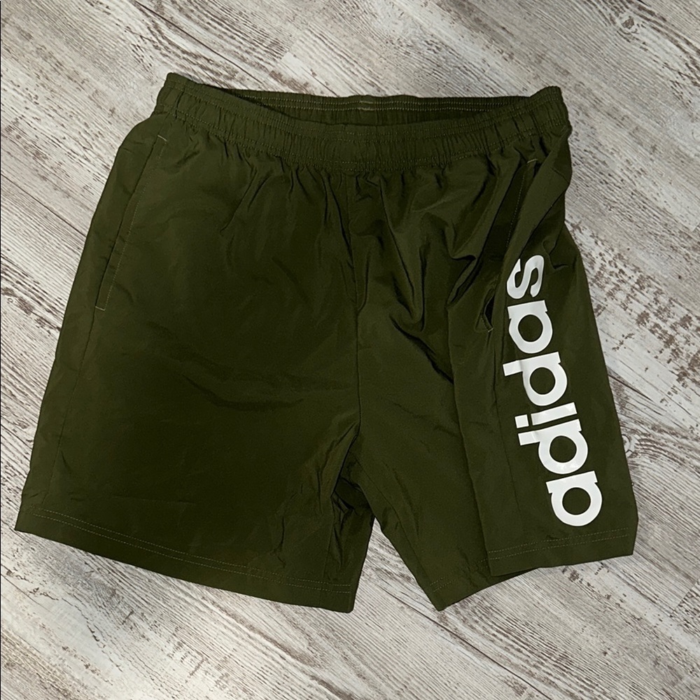 Adidas Men's Green Shorts